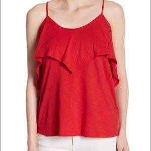 Harlowe & Graham Red Tank Top
